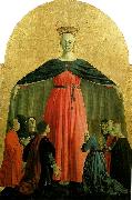 Piero della Francesca madonna della misericordia, central panel of the polyptych of the misericordia china oil painting reproduction